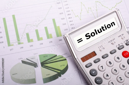 Photo: solution solution