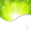 Vector: Background With Tooth Background With Tooth