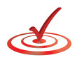 Target market, targeting concept Illustration Target market, targeting concept Illustration