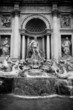 La Fontaine de Trevi à Rome