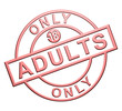 "Adults Only" Pink Icon