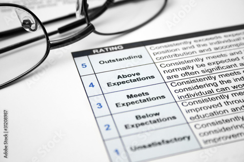 Photo: Employee evaluation form Employee evaluation form