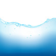 Water Wave With Bubbles Water Wave With Bubbles