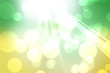 Abstract yellow to green gradient background