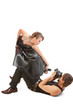 Young adult female model and photographer. Young adult female model and photographer.