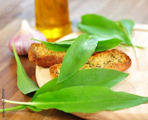 Foto: Bruschetta, Bärlauch Bruschetta, Bärlauch