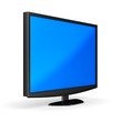 TV on white background. Isolated 3D image TV on white background. Isolated 3D image