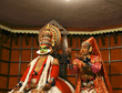 Kathakali tradional dance actor. Kochi (Cochin), India Kathakali tradional dance actor. Kochi (Cochin), India