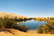 Photo: Umm al-Ma Lake - Desert Oasis, Sahara, Libya Umm al-Ma Lake - Desert Oasis, Sahara, Libya