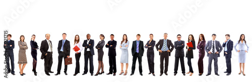 Photo: Young attractive business people - the elite Young attractive business people - the elite