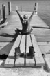 Hands up, happiness of freedom