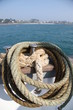 cordage et paysage maritime