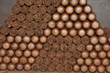 Exposition of famous cuban cigars