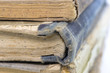 uralte Bücher, Detail uralte Bücher, Detail