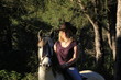 reiten im wald