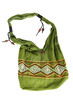 green textile bag eastern style isolated green textile bag eastern style isolated