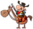 Photo en ligne au meilleur prix Western Sheriff On A Horse