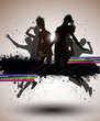 Party Background, vector illustration.
