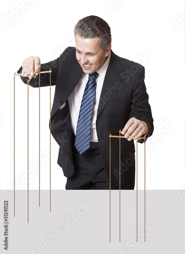 Photo: Puppeteer. Authority General Manager. Concept Puppeteer. Authority General Manager. Concept