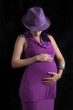 Foto: Pregnant beauty isolated Pregnant beauty isolated
