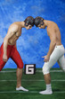 Photo: Two rugby players playing Two rugby players playing