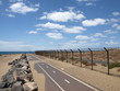 Weg entlang am Aeroporto Lanzarote