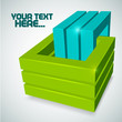 abstract vector 3d square background abstract vector 3d square background