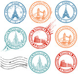 City stamps collection