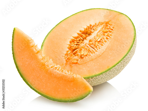 Photo: cantaloupe melon cantaloupe melon