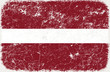 grunge styled flag of Latvia