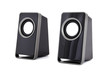 two computer speakers two computer speakers