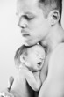 dad and baby