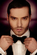 Portrait of handsome man