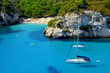Photo en ligne au meilleur prix view of Macarelleta beach in Menorca, Balearic Islands, Spain
