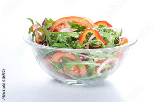 Photo: Healthy green salad Healthy green salad