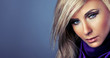 Beautiful young blond woman Beautiful young blond woman