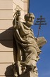 Prague - st. Peter from house facade Prague - st. Peter from house facade
