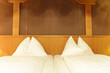 Foto: Double bed in hotel room Double bed in hotel room