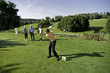 Foto: beim Golfspiel beim Golfspiel