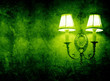 grunge wall lamp