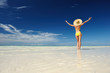 Girl on a beach