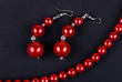 red beads and necklaces red beads and necklaces