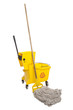 Industrial Mop and bucket