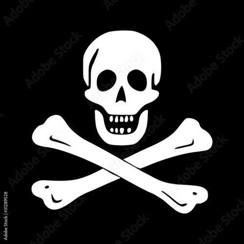 Vektor: jolly roger (pirate flag) jolly roger (pirate flag)