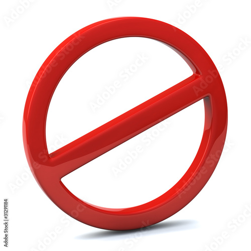Illustration: DO NOT red warning sign DO NOT red warning sign