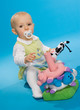 baby and toy