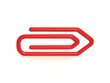 Large Red Paperclip Arrow Large Red Paperclip Arrow