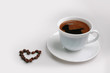 coffee cup and heart