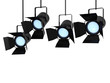 3d Studio lights facing left 3d Studio lights facing left