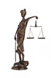 Justitia mit Waage für Recht und Gerechtigkeit